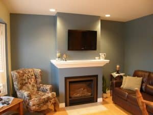 Living room renovation