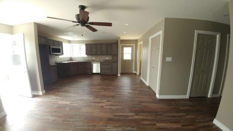 Kitchen remodelled